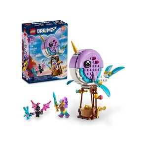 LEGO DREAMZZZ‎ Izzie's Narwhal Hot Air Balloon Building Toy 71472 156 Pieces